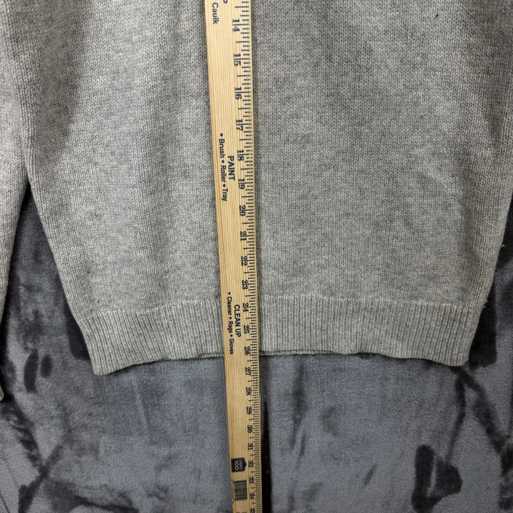 J.Crew Sweater Mens Small Gray Blue Fair Isle Lambswool Crewneck Pullover 10336